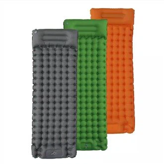 Tilam Luaran Popular Perkhemahan Pam Udara Alas Tidur Perkhemahan Dengan Bantal